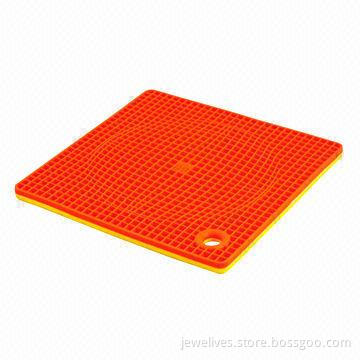Extra thick silicone pot coasters